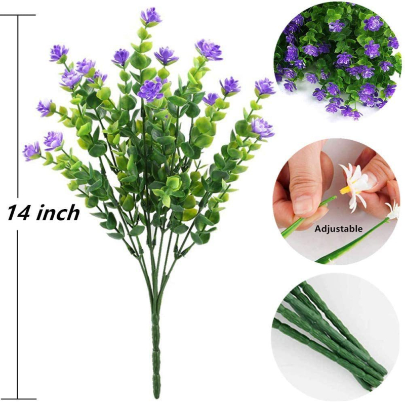 Väliskaubandus Amazoni simuleeritud kameelia kunstlill õues võltslill kodukaunistamine UV-vastane plastist roheline põõsas