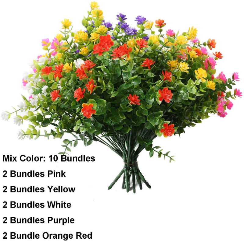 Väliskaubandus Amazoni simuleeritud kameelia kunstlill õues võltslill kodukaunistamine UV-vastane plastist roheline põõsas