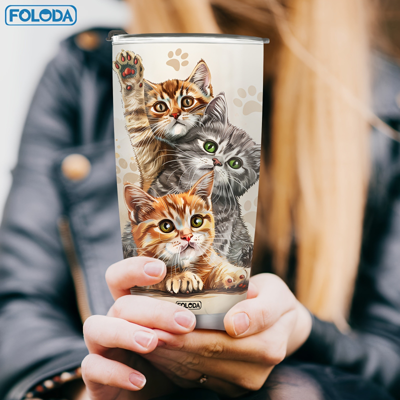 „Amazon“ perkamiausias 20oz nerūdijančio plieno automobilio puodelis, dvigubo sluoksnio nerūdijančio plieno termoso puodelis, nešiojamas automobilio ledo puodelis