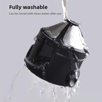 Namų ir komercinės paskirties nerūdijančio plieno kavos filtras, pakabinamas ausų lašelinis, dvigubo sluoksnio sulankstomas tinklelio piltuvėlis, nemokamas filtro popieriaus filtras