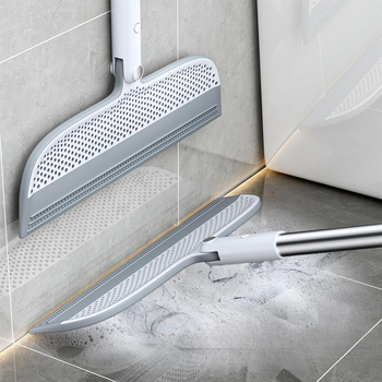 Maagiline luud majapidamisluud WC silikoonist põrandakraapimishari vannitoa multifunktsionaalne põrandakraapimispuhasti