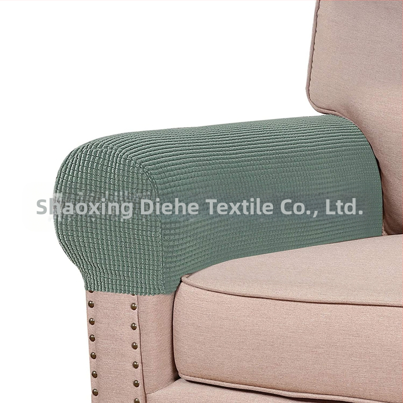 Cezhraničné ručné rukavice Amazon Pineapple Sofa Jednoduché jednofarebné elastické univerzálne ochranné poťahy na lakťovú opierku
