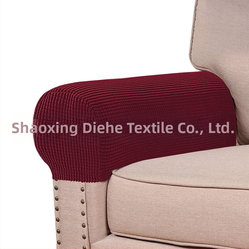 Cezhraničné ručné rukavice Amazon Pineapple Sofa Jednoduché jednofarebné elastické univerzálne ochranné poťahy na lakťovú opierku