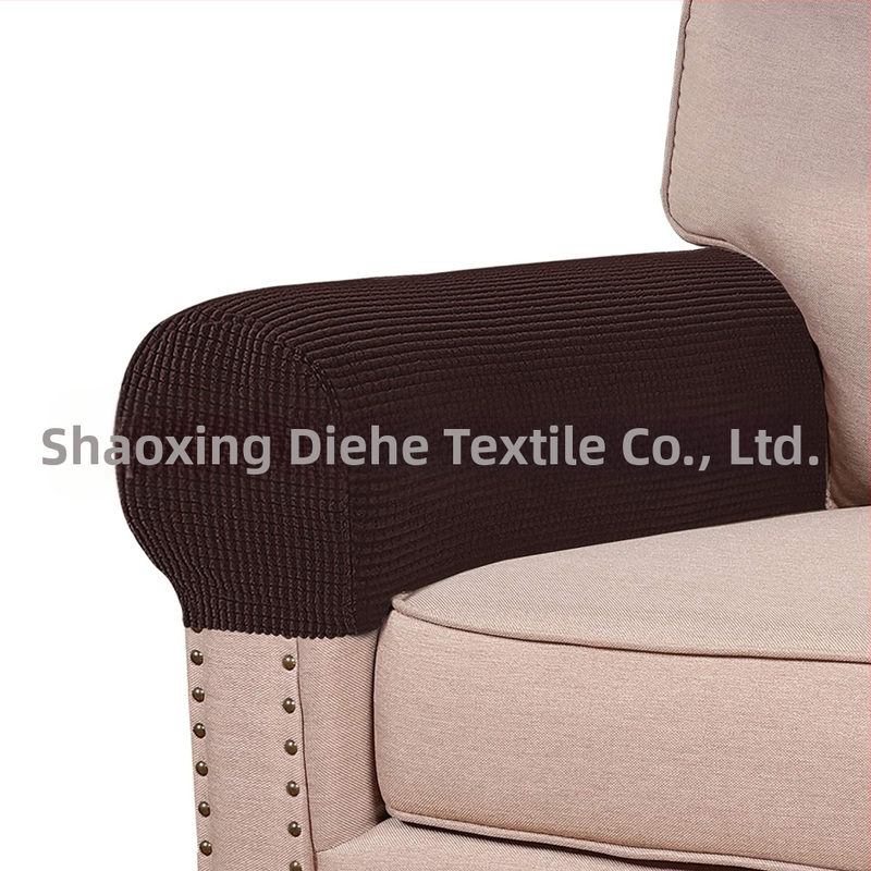 Cezhraničné ručné rukavice Amazon Pineapple Sofa Jednoduché jednofarebné elastické univerzálne ochranné poťahy na lakťovú opierku