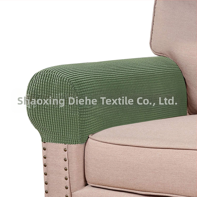 Cezhraničné ručné rukavice Amazon Pineapple Sofa Jednoduché jednofarebné elastické univerzálne ochranné poťahy na lakťovú opierku