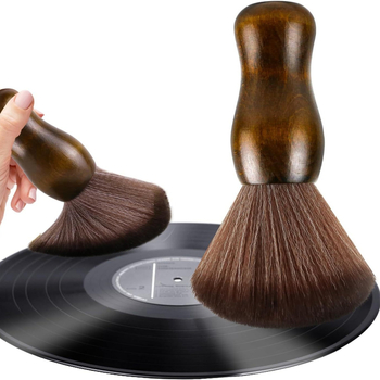 Četka za čišćenje crnog ljepila za gramofonske ploče Četka za čišćenje crnog ljepila za gramofonske ploče Alati za njegu Četka Mekana četka Drška od punog drveta
