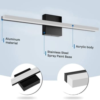 Seinalamp meigilamp tualettruum vannituba vannituba Nordic vannituba peegelkapp peegellamp seinalamp LED peegel esituli