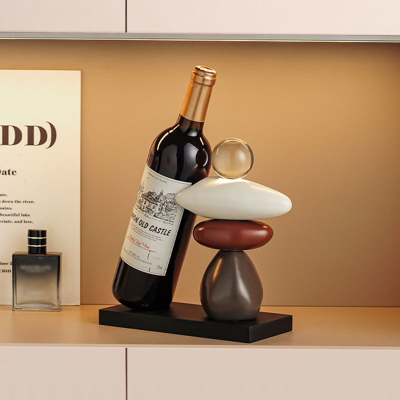 Time and Time punase veini riiul hulgimüügi kaunistused kerge luksuslik elutoa kummut veinikapi kaunistused veiniriiuli kaunistused kõrgetasemeline meel