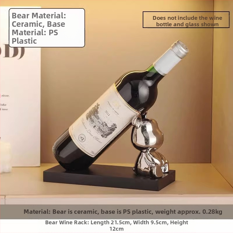 Time and Time punase veini riiul hulgimüügi kaunistused kerge luksuslik elutoa kummut veinikapi kaunistused veiniriiuli kaunistused kõrgetasemeline meel