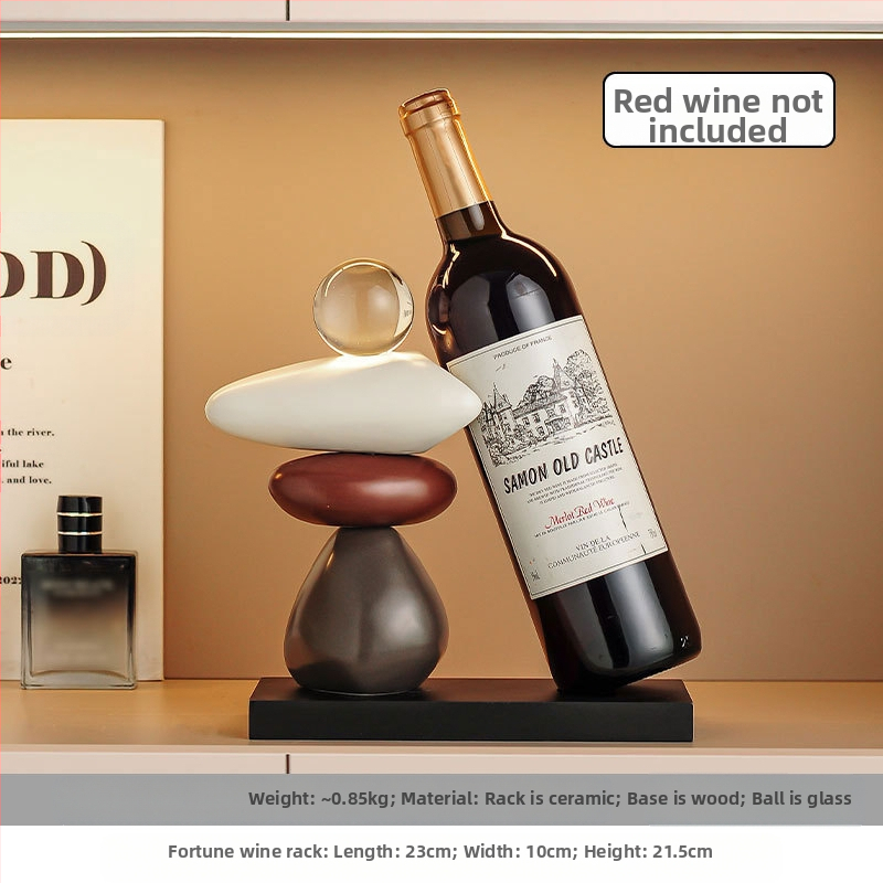 Time and Time punase veini riiul hulgimüügi kaunistused kerge luksuslik elutoa kummut veinikapi kaunistused veiniriiuli kaunistused kõrgetasemeline meel