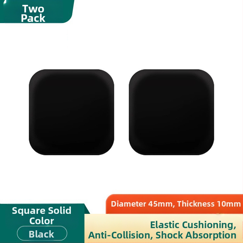 Ukselingi paksendatud kokkupõrkevastane padi silikoonist kaitsepadi külmkapi koputusvastane ukse kaitseraua löögipuhvri seinakleebis väliskaubanduse hulgimüük