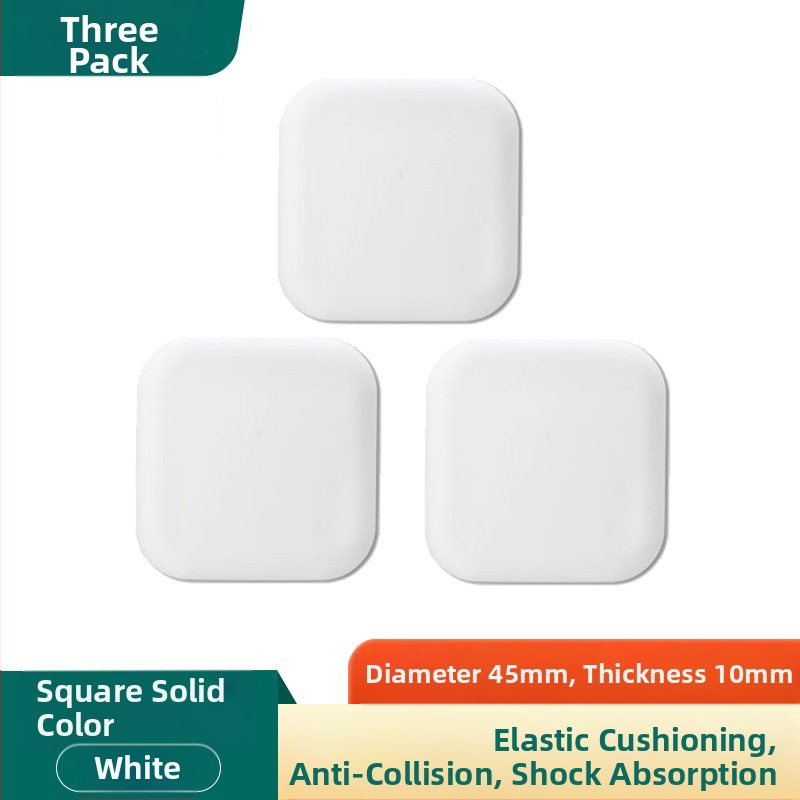 Ukselingi paksendatud kokkupõrkevastane padi silikoonist kaitsepadi külmkapi koputusvastane ukse kaitseraua löögipuhvri seinakleebis väliskaubanduse hulgimüük