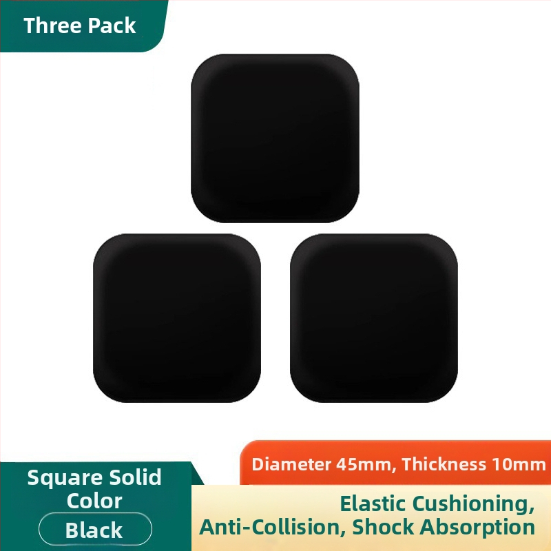 Ukselingi paksendatud kokkupõrkevastane padi silikoonist kaitsepadi külmkapi koputusvastane ukse kaitseraua löögipuhvri seinakleebis väliskaubanduse hulgimüük