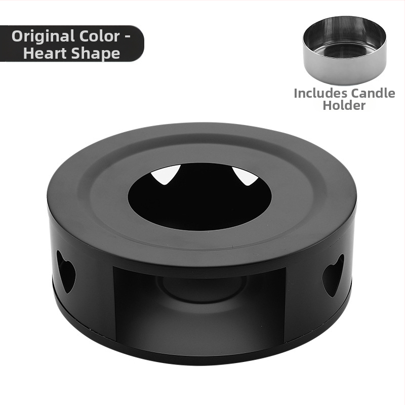 Nerūdijančio plieno arbatos šildytuvas „pasidaryk pats“ apvali žvakė, šildymo pagrindas, arbatos šildytuvas, patogus lauko šildytuvas, didmeninė prekyba