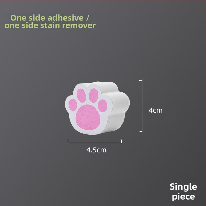 Nauja katės letenos kempinė, dezinfekuojanti stebuklinga servetėlė, virtuvės maišytuvo, vonios, praustuvės dezinfekavimo valymo servetėlė, veidrodžio paviršiaus servetėlė