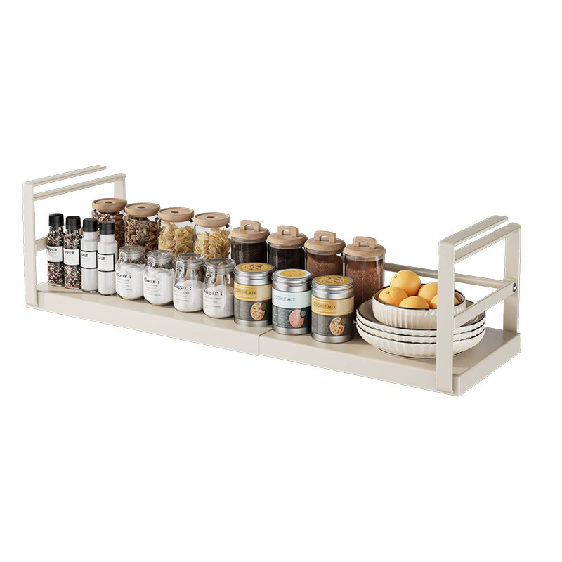 Ištraukiama virtuvės laikymo lentyna, prieskonių laikymo artefaktų spintelė, daugiasluoksnė pakabinama krepšelio spintelė, pakabinama spintelė, pakabinama lentyna