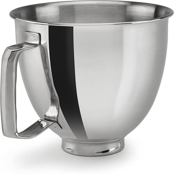 „KitchenAid“ nerūdijančio plieno maišymo dubuo „Kai dinyi“ virimo aparato priedai K5THSBP, tinkantis 5QT, su rankena