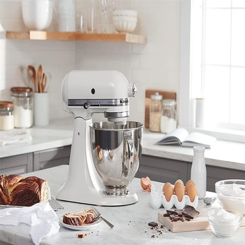 „KitchenAid“ nerūdijančio plieno maišymo dubuo „Kai dinyi“ virimo aparato priedai K5THSBP, tinkantis 5QT, su rankena