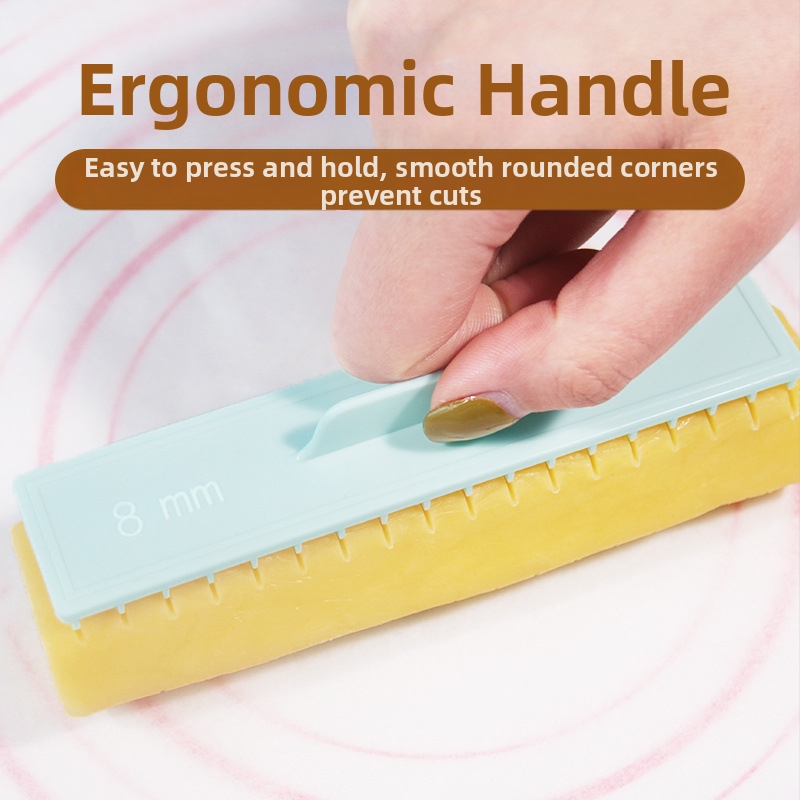 Линийка за измерване на бисквитки, Резачка за бисквити, Контролер за рула за торта, Домакински линийка за печене с дебело рязане, Инструмент за дебело рязане