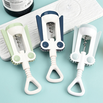 Ανοιχτήρι καπακιού νέο ανοιχτήρι μπουκαλιών κρασιού δημιουργικό κρασί υψηλής ποιότητας από ανοξείδωτο ατσάλι σπιράλ τρυπάνι κρασιού προμήθειες κουζίνας σκεύη κρασιού