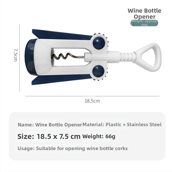 Ανοιχτήρι καπακιού νέο ανοιχτήρι μπουκαλιών κρασιού δημιουργικό κρασί υψηλής ποιότητας από ανοξείδωτο ατσάλι σπιράλ τρυπάνι κρασιού προμήθειες κουζίνας σκεύη κρασιού