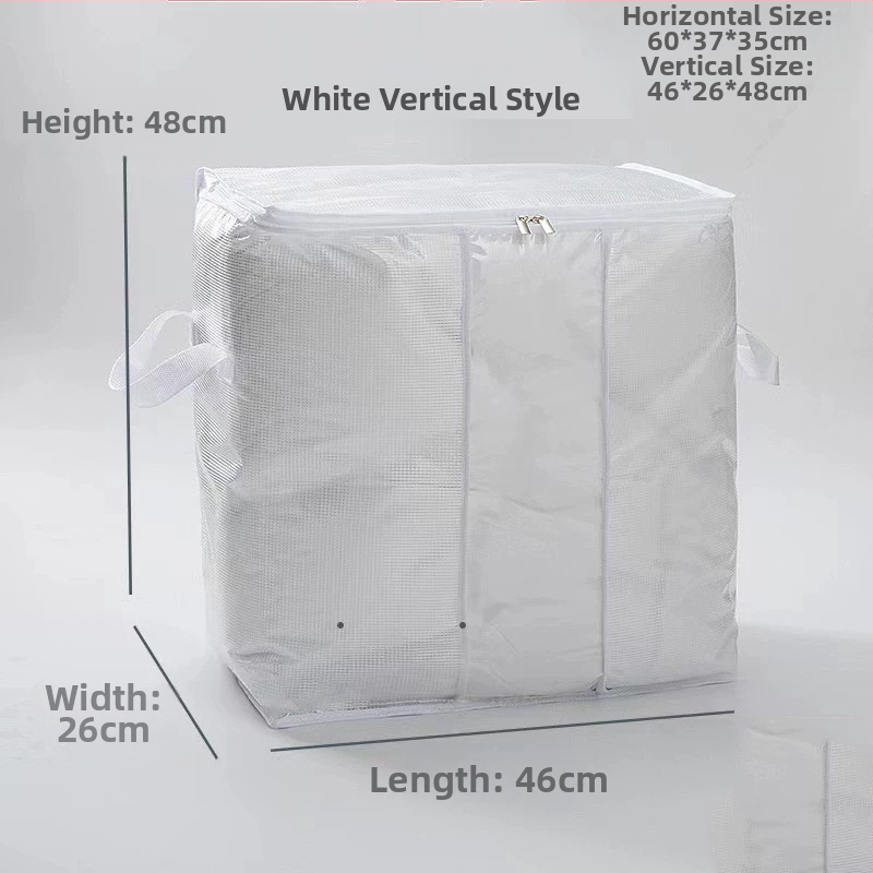 Tekikott Läbipaistev kandekott Hoiukarp Riiete hoiustamine Riidekapp Kolimiskott Hoiukarp Hoiukapp