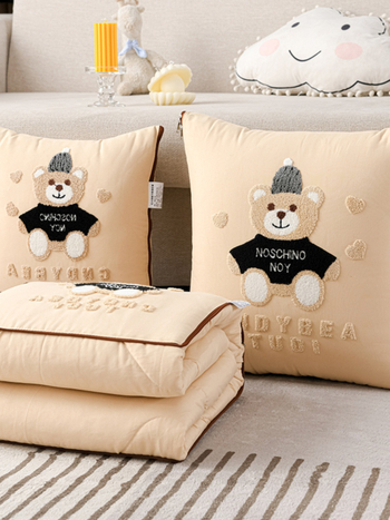 Μαξιλάρι κουβέρτας κινουμένων σχεδίων διπλής χρήσης μαξιλάρι αυτοκινήτου πτυσσόμενο μαξιλάρι κουβέρτα γραφείου μεσημεριανό διάλειμμα πολυλειτουργικό κλιματισμό καλοκαιρινό πάπλωμα