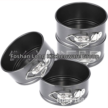 Εμπορικό ξενοδοχείο που ψήνει στρογγυλό κλειδαριών ζωντανό κατώτατο σημείο φορμών κέικ άνθρακα χάλυβα αντικολλητική επίστρωση 9 ίντσας 10 ίντσας μους κηρήθρα