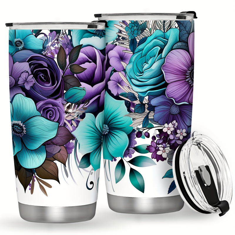 Tarpvalstybinis UV spausdinimas 20oz dvigubo sluoksnio nerūdijančio plieno purškiamas plastikinis automobilio izoliacinis puodelis alaus puodelis lauko ledo puodelis