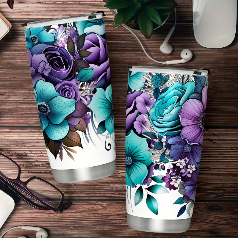 Tarpvalstybinis UV spausdinimas 20oz dvigubo sluoksnio nerūdijančio plieno purškiamas plastikinis automobilio izoliacinis puodelis alaus puodelis lauko ledo puodelis