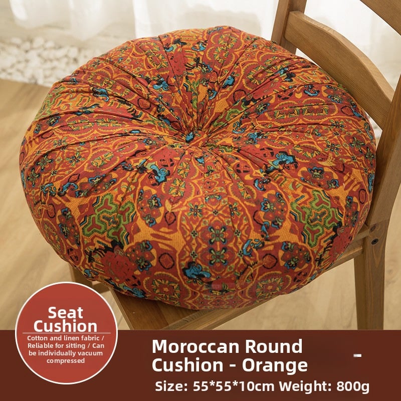 Amazoni laiskpõranda futon puuvillast ja linasest kangast tatamimatt suur ümmargune padi paksendatud ruudukujuline toolipadi