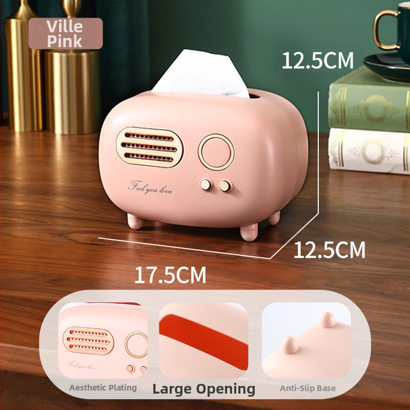 Kruopščiai atrinkta 25 metų senumo nauja servetėlių dėžutė, pritaikyta pilvo presui, prabangi retro stiliaus dovana svetainei, namams, aukštos klasės servetėlių dėžutė.