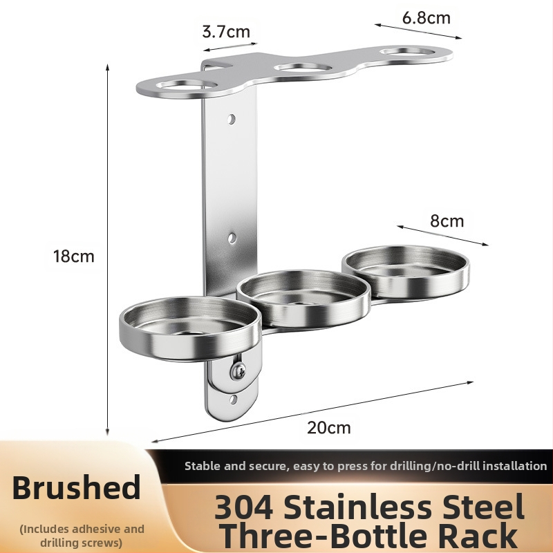 304 nerūdijančio plieno muilo dozatorius, neperforuotas viešbučio tualeto dušo želės rankų dezinfekavimo priemonės butelis, skirtas eksportui per sieną