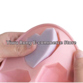 Καλούπι σιλικόνης για κέικ σε σχήμα καρδιάς, 6 συνεχόμενα καλούπια ψησίματος, γύψου αρωματοθεραπείας, κόλλα, εργαλεία ψησίματος