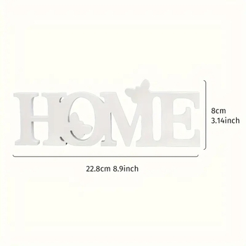 Anglų abėcėlės papuošalai, europietiško stiliaus namų darbalaukio dekoravimas, vakarėlio atmosfera, plastikiniai amatai, formos dovanos