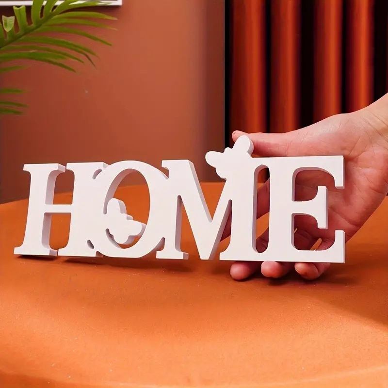 Anglų abėcėlės papuošalai, europietiško stiliaus namų darbalaukio dekoravimas, vakarėlio atmosfera, plastikiniai amatai, formos dovanos