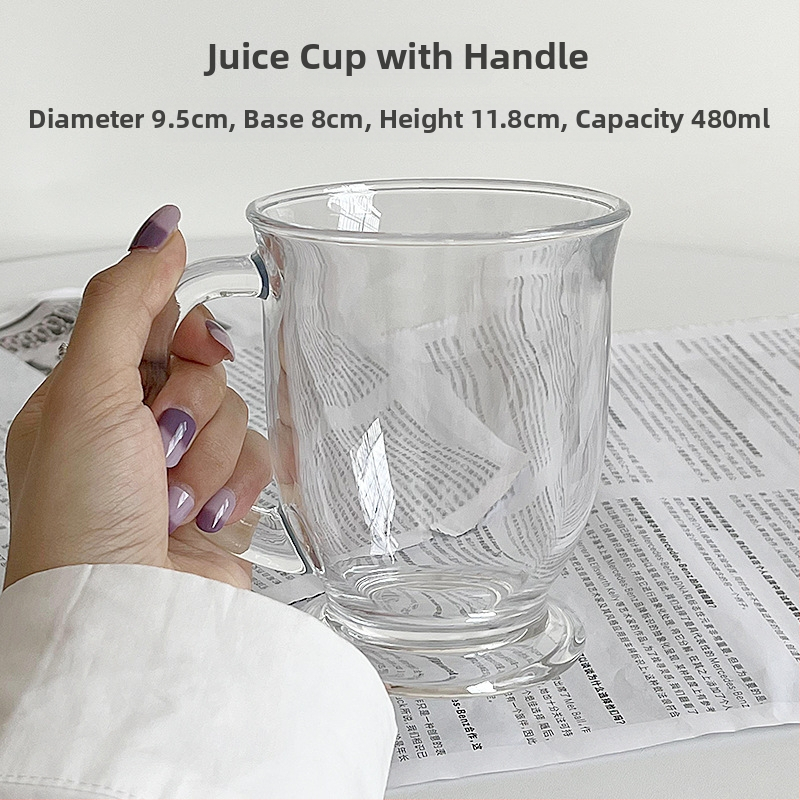 Didelės talpos stiklinė su sulčių puodeliu, buitinis vandens puodelis, vėjo puodelis, vaikų vasaros alaus gėrimas, didmeninė prekyba karve