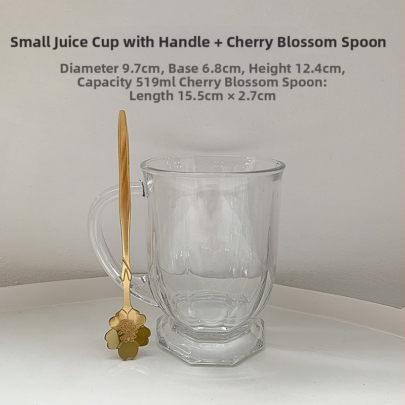 Didelės talpos stiklinė su sulčių puodeliu, buitinis vandens puodelis, vėjo puodelis, vaikų vasaros alaus gėrimas, didmeninė prekyba karve