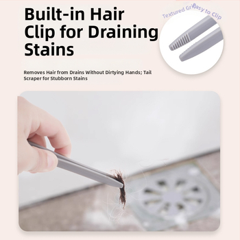 Rotējoša daudzfunkcionāla spraugu tīrīšanas birste ar cietiem matiem, divi vienā, vannas istabas flīzēm, bez stāva leņķa, grīdas spraugas birste, sienu birste, grīdas birste