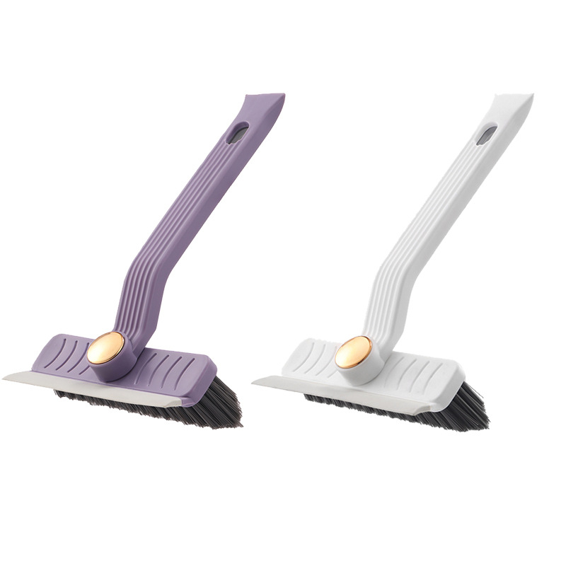 Rotējoša daudzfunkcionāla spraugu tīrīšanas birste ar cietiem matiem, divi vienā, vannas istabas flīzēm, bez stāva leņķa, grīdas spraugas birste, sienu birste, grīdas birste