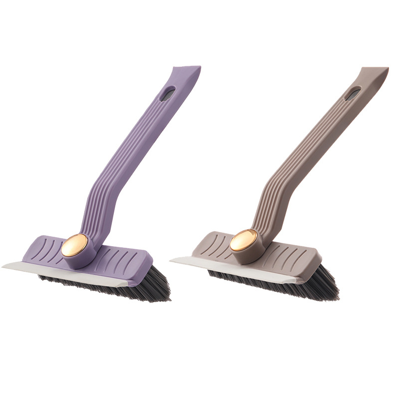 Rotējoša daudzfunkcionāla spraugu tīrīšanas birste ar cietiem matiem, divi vienā, vannas istabas flīzēm, bez stāva leņķa, grīdas spraugas birste, sienu birste, grīdas birste