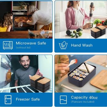 Piiriülene Jaapani stiilis lõunasöögikarp sektsioonidega, isoleeritud kahekihiline lõunasöögikarp, suure mahutavusega PP plastist krõbedate hoidikute komplekt, tootja hulgimüük