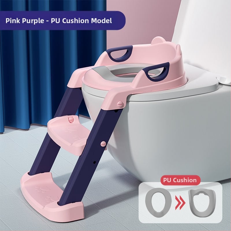 Scaun de toaletă pentru copii, tip scară pentru băieți și fete, scară pliabilă, cadru, scaun de toaletă pentru copii, pisoar pentru copii