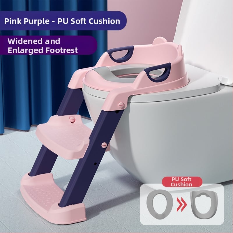 Scaun de toaletă pentru copii, tip scară pentru băieți și fete, scară pliabilă, cadru, scaun de toaletă pentru copii, pisoar pentru copii