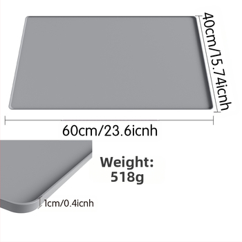 Uus kohvimatt, kausi kuivatusmatt, libisemiskindel baari äravoolumatt, silikoonist köögilauamatt, söögilauamatt, pesemisvaba matt