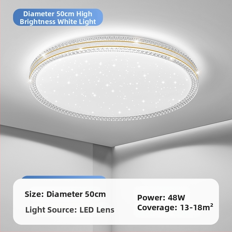 Φωτιστικό οροφής LED, απλό μοντέρνο φωτιστικό σαλονιού, στρογγυλό δωμάτιο, γραφείο, μπαλκόνι, διάδρομο, νέο φωτιστικό