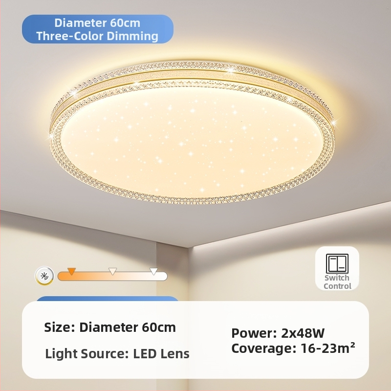 Φωτιστικό οροφής LED, απλό μοντέρνο φωτιστικό σαλονιού, στρογγυλό δωμάτιο, γραφείο, μπαλκόνι, διάδρομο, νέο φωτιστικό