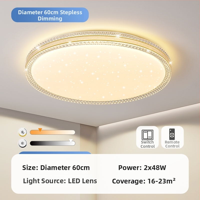 Φωτιστικό οροφής LED, απλό μοντέρνο φωτιστικό σαλονιού, στρογγυλό δωμάτιο, γραφείο, μπαλκόνι, διάδρομο, νέο φωτιστικό