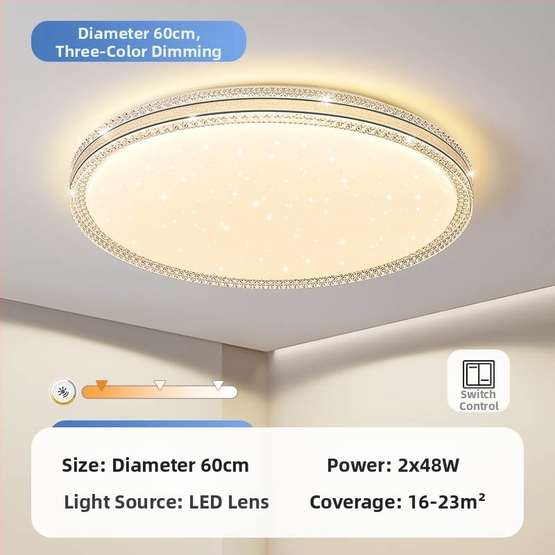 Φωτιστικό οροφής LED, απλό μοντέρνο φωτιστικό σαλονιού, στρογγυλό δωμάτιο, γραφείο, μπαλκόνι, διάδρομο, νέο φωτιστικό