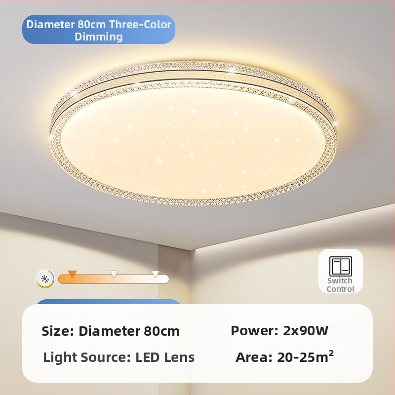 Φωτιστικό οροφής LED, απλό μοντέρνο φωτιστικό σαλονιού, στρογγυλό δωμάτιο, γραφείο, μπαλκόνι, διάδρομο, νέο φωτιστικό